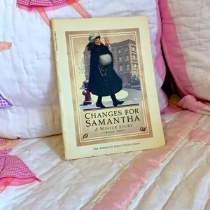American Girl Samantha A Winter Story Book 6 look in my closet for book 1 bundle
